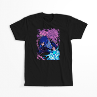 Koszulka Czarna Naruto / Boruto - WYBIERZ KOLOR KOSZULKI I FASON Męska S