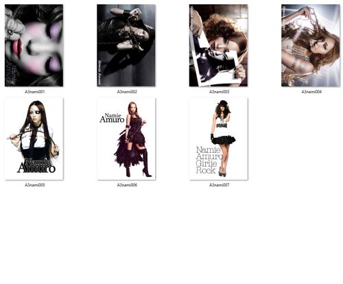 Plakat A3 Namie Amuro DO WYBORU na Arena.pl