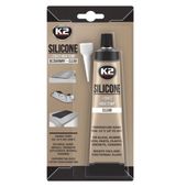 K2 SILICONE +204°C 85g BEZBARWNY - Silikon do uszczelniania