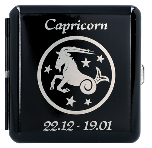 Papierośnica z Grawerem Znaku Zodiaku Koziorożec na Arena.pl