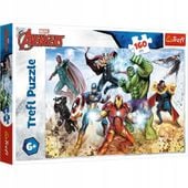 PUZZLE 160 GOTOWI BY RATOWAĆ ŚWIAT AVENGERS 15368