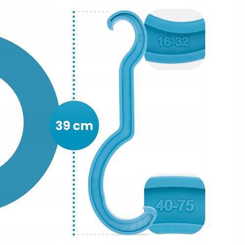 Klucz do złączek PE 16 mm - 75 mm Dwustronny Mocny FA na Arena.pl