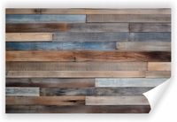 Fototapeta PREMIUM STRUKTURA ZMYWALANA boazeria kolor niebieski brązowy