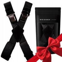 WEISNER | ORYGINALNE PORZĄDNE SZELKI MĘSKIE DO SPODNI MOCNE PODWÓJNE