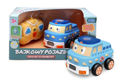 ARTYK 132544 Bajkowy pojazd zdalnie sterowany niebieski na Arena.pl