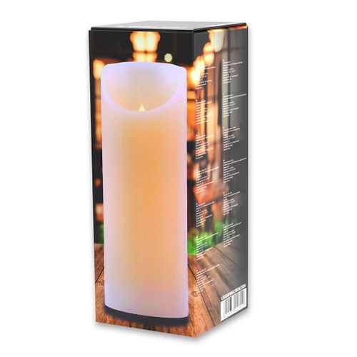 DecoKing Świeca LED BIAŁY  20cm na Arena.pl
