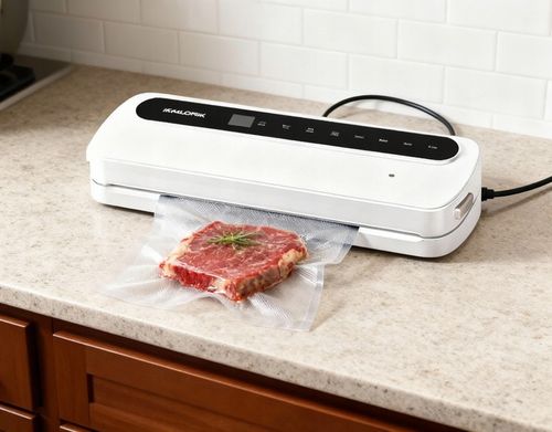 ZGRZEWARKA PRÓŻNIOWA DO ŻYWNOŚCI PAKOWARKA 110W ZESTAW WORKÓW XXL na Arena.pl