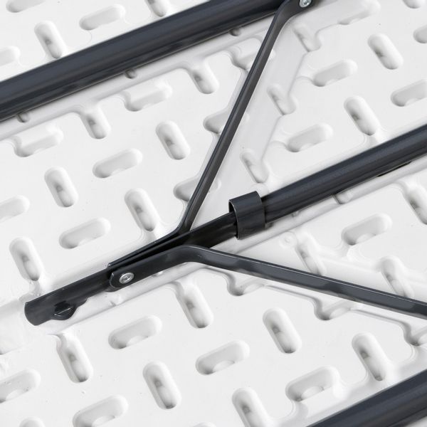 Stół cateringowy BALI WHITE składany w walizkę 180 cm biały zdjęcie 12