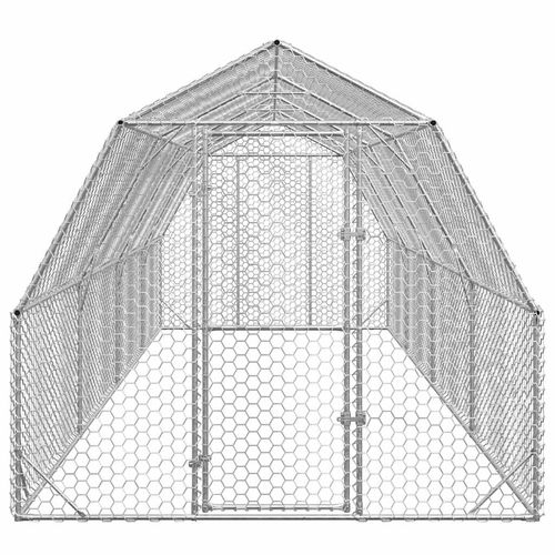 Kurnik dla kur, 2,5x8x2,25 m, stal na Arena.pl