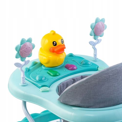 INTERAKTYWNY CHODZIK JEŹDZIK DLA DZIECI SKŁADANY 2 KOLORY KACZKA na Arena.pl