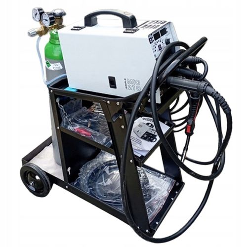 Wózek spawalniczy do spawarki butli MIG TIG z rączką wzmocniony 85 kg na Arena.pl