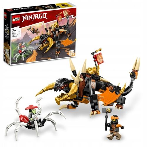 LEGO Ninjago Smok Ziemi Cole'a EVO 71782 na Arena.pl