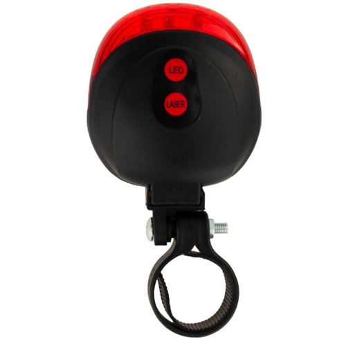 Lampka Rowerowa Laserowa 5 Led Laser na Arena.pl