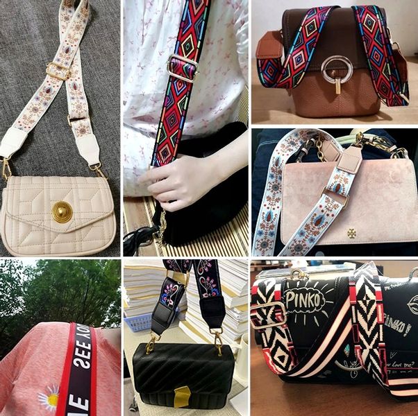 Szeroki Pasek regulowany do torby torebki długi  PAS_HH zdjęcie 4