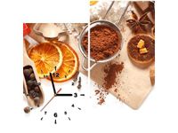 60X60CM ZEGAR DOMOWE CIASTECZKA OBRAZ DREWNO ŚCIAN KWADRAT