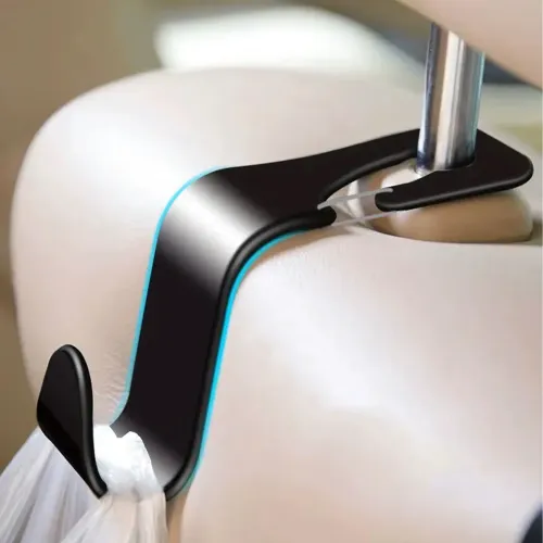 Zestaw 4 x Wieszak Hak Haczyk Uchwyt na Zagłówek Zakupy do Fotela Samochodu na Arena.pl