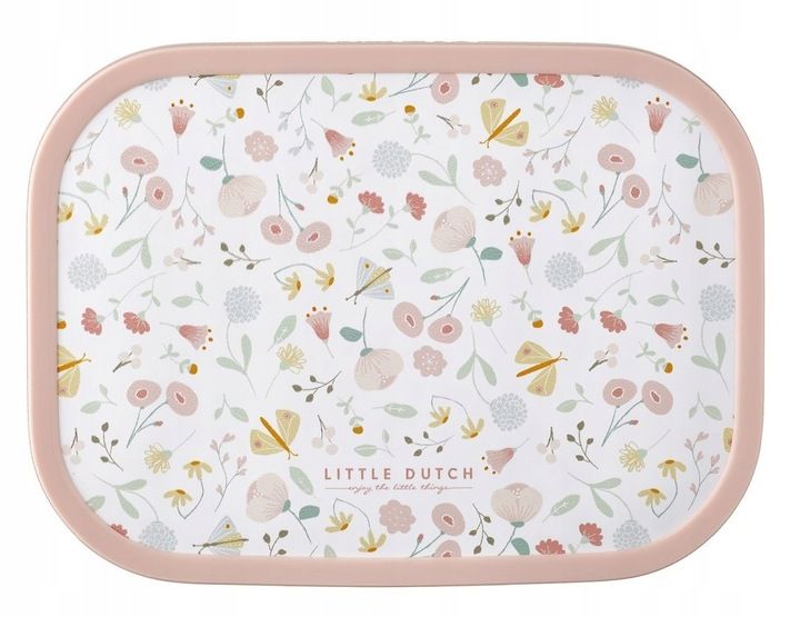 MEPAL LUNCHBOX ŚNIADANIÓWKA DLA DZIECI DO SZKOŁY KWIATY MOTYLKI BEZ BPA zdjęcie 3