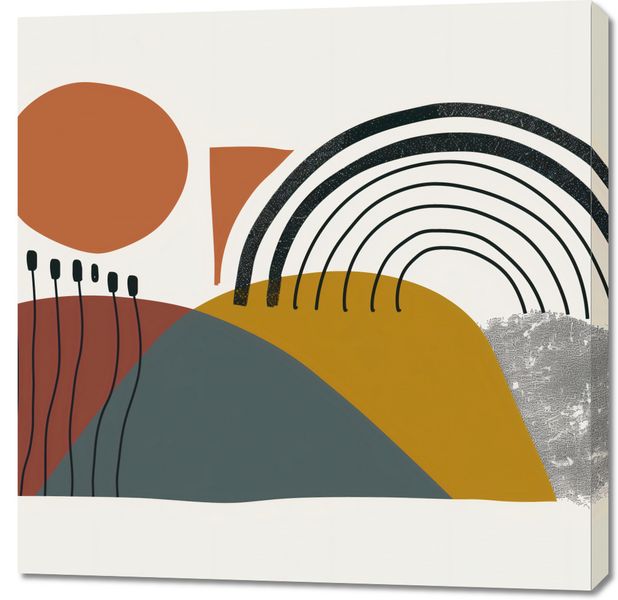Obraz 90x90cm Słoneczny Zakątek zdjęcie 1