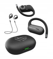 PowerLocus Słuchawki Bluetooth Otwarte Move 30h Mikfrofony AI