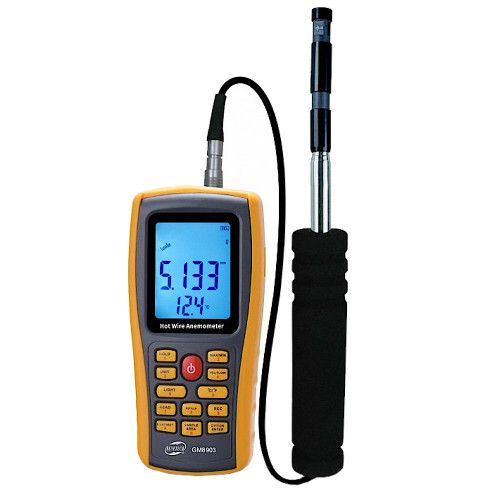 PRECYZYJNY ANEMOMETR HOT WIRE GM8903 zdjęcie 1