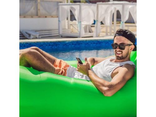 Lazy bag air sofa materac leżak na powietrze łóżko na Arena.pl