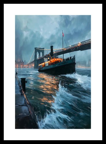 Plakat 20x30cm Stary Parowiec na Arena.pl