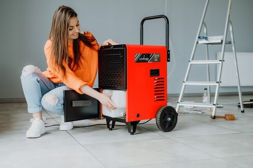 Osuszacz powietrza Wilgoci Pochłaniacz 50L / 24H Przemysłowy Budowlany na Arena.pl