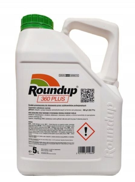 Roundup 360 PLUS 5L RANDAP na chwasty perz zdjęcie 1