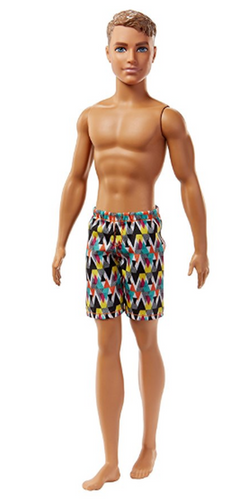 Barbie Ken plażowy geometryczne spodenki na Arena.pl
