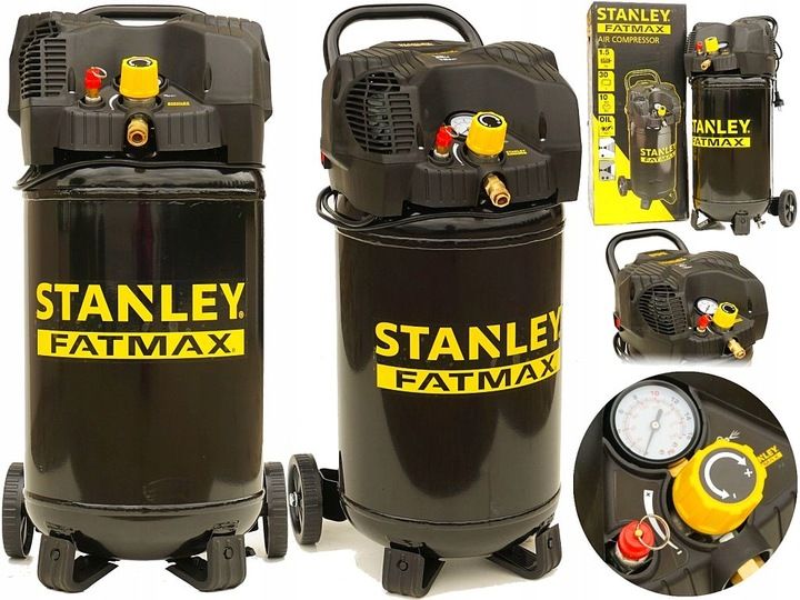 STANLEY FATMAX KOMPRESOR BEZOLEJOWY SPRĘŻARKA 30L zdjęcie 1