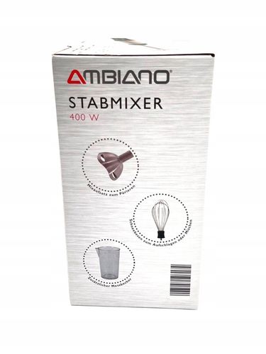 BLENDER RĘCZNY SPIECZNIACZ MIKSER REGULACJA PRĘDKOŚCI PRZEŹROCZYSTA MIARKA na Arena.pl