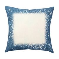 Poszewka lniana 45 x 45 cm Bleached Starry Denim do sublimacji