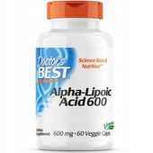 Doctor's Best Kwas Alfa Liponowy 600 mg 60 kapsułek