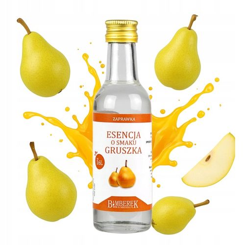 Zaprawka esencja o smaku GRUSZKI NA 16L BARDZO WYDAJNA Domowy alkohol na Arena.pl
