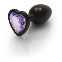 heart gem butt plug   small