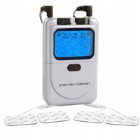 Elektrostymulator mięśni i nerwów masażer TENS stymulator 9 prog elektrody