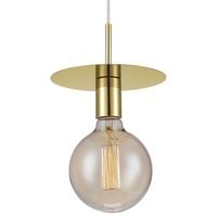 LAMPA wisząca DISC 106150 Markslojd metalowa OPRAWA zwis na przewodzie mosiądz