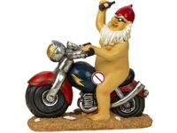 KRASNAL OGRODOWY NA MOTORZE Dekoracja Ozdoba 32x32