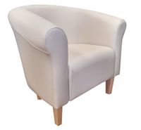 Fotel Milo 18D wanilia nogi 15 buk