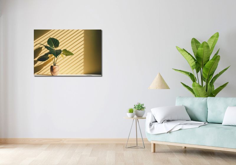 Obraz 90x60cm Złota Poświata zdjęcie 2