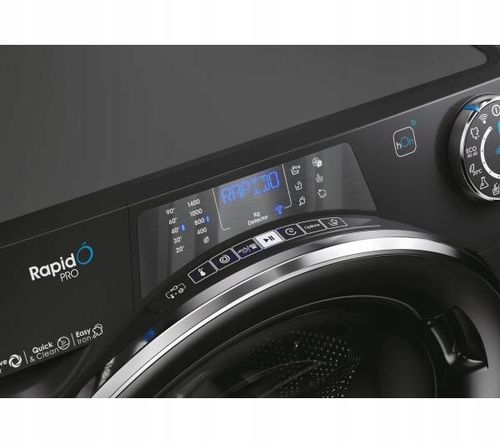 Pralka Candy RapidO Pro RP 496BWMBCB/1-S 9kg 1400 obr/min 76 dB Czarna na Arena.pl