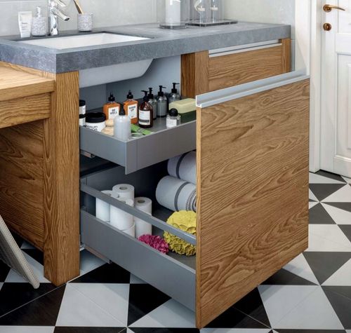 Szuflada GTV Axis PRO antracyt Bardzo Wysoka 500 H199 L500 199 3D 40kg na Arena.pl