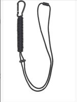 Smycz z paracordu LANYARD black Mil-Tec