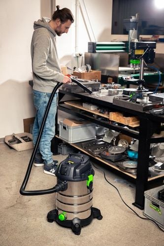 ODKURZACZ PRZEMYSŁOWY WARSZTATOWY MOKRO SUCHO HEPA POPIÓŁ GIPS MOCNY na Arena.pl