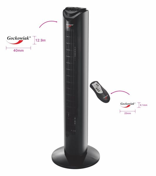 Wentylator kolumnowy CALID czarny zdjęcie 2