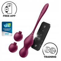 SATISFYER Love Birds Vary KULKI ANALNE GEJSZY DO PENETRACJI I ĆWICZEŃ APP