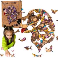drewniane puzzle eco wierny sirko a4 puza4-01742