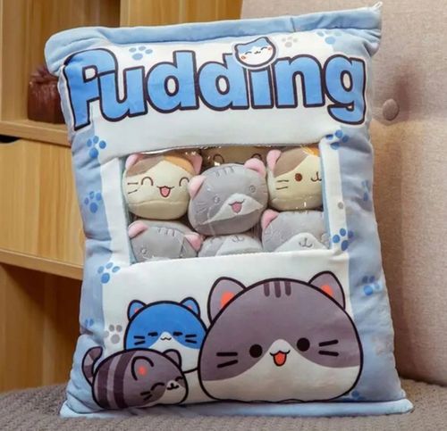 PODUSZKA PUDDING Z MASKOTKAMI DO RZUCANIA WZORY na Arena.pl