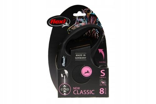 Flexi New Classic S linka 8m CZARNA do 12kg na Arena.pl