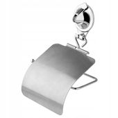 UCHWYT NA PAPIER TOALETOWY WIESZAK Z PRZYSSAWKĄ